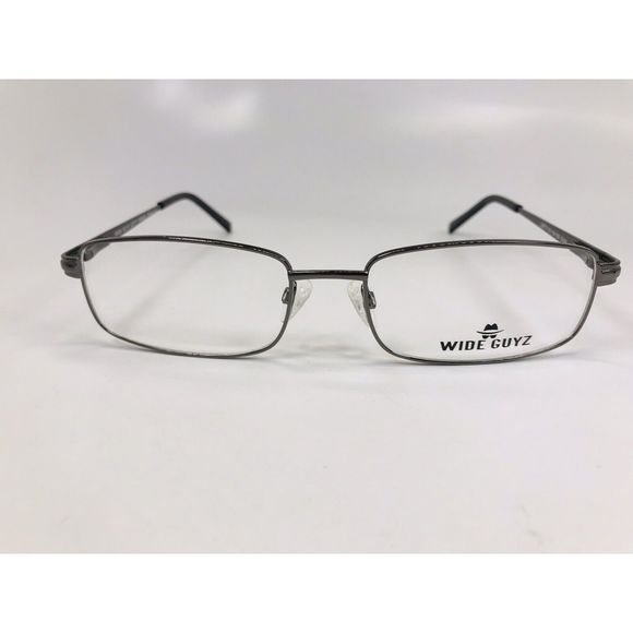 New Wide Guyz Gunmetal LEFTY Eyeglasses 61mm for The Stylish Large Man - Picture 3 of 11